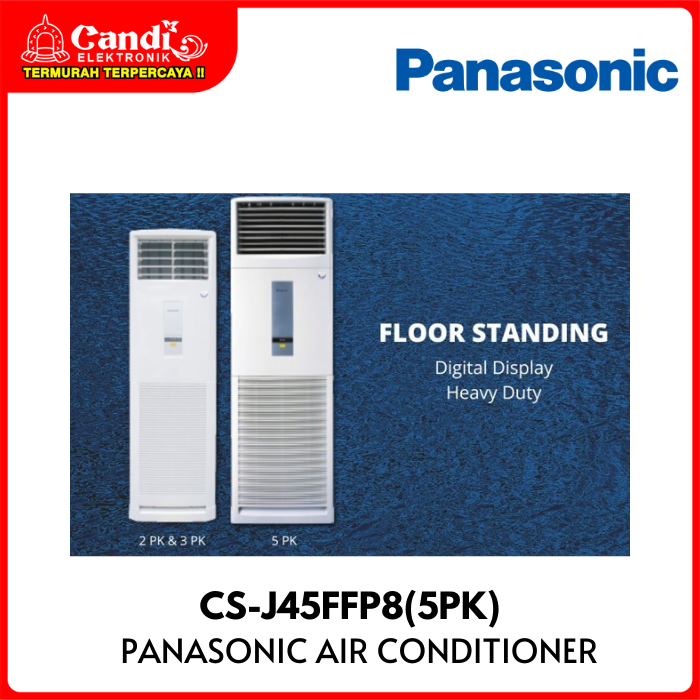 Panasonic Ac Floor Standing 5 Pk (cs-j45ffp8+cu-j45ffp8)